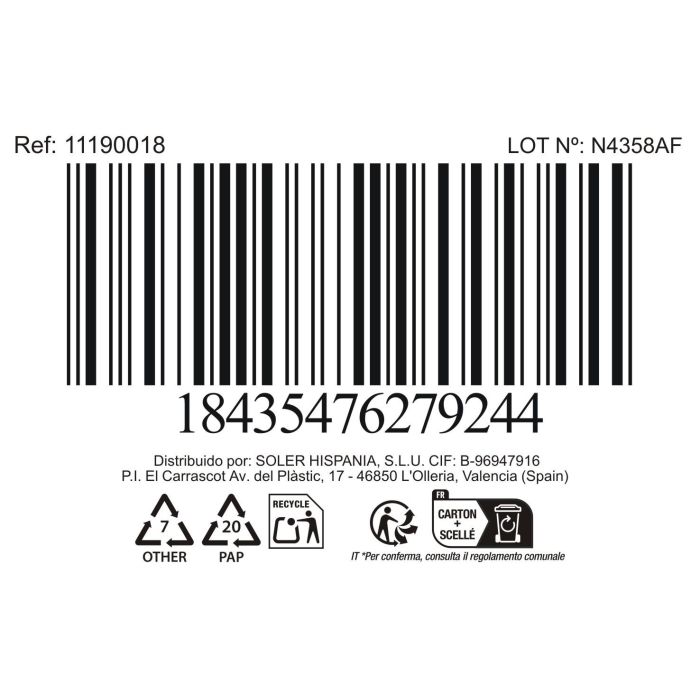 La Mediterranea Vaso Thuraya 275 cc ø8x9 cm (48 Unidades) 8