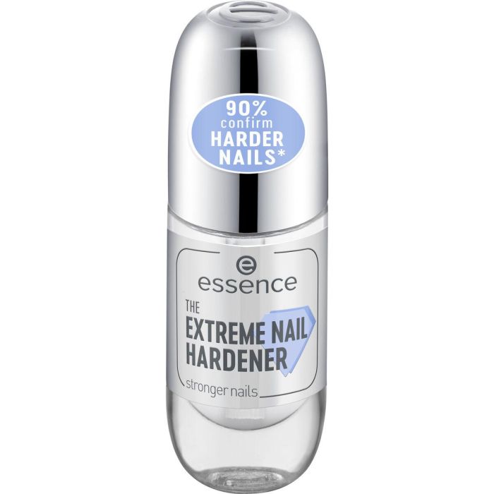 Essence THE EXTREME NAIL HARDENER Esmalte Endurecedor de Uñas para Uñas Débiles, Ultra Brillante, Capa Base Transparente, Vegano 8 ml 1 Essence THE EXTREME NAIL HARDENER Esmalte Endurecedor de Uñas para Uñas Débiles, Ultra Brillante, Capa Base Transparente, Vegano 8 ml 1