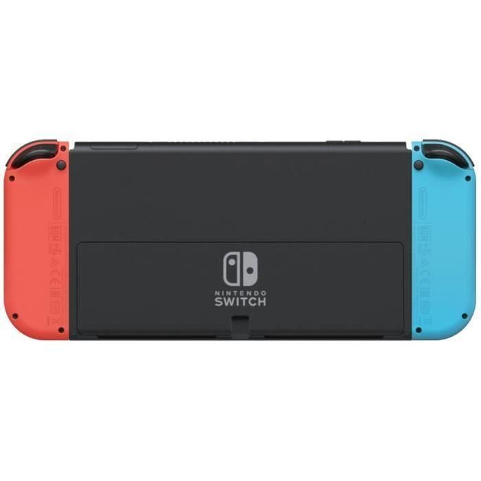 Nintendo Switch Versión OLED Azul Neón/Rojo Neón/ Incluye Base/ 2 Mandos Joy-Con 3