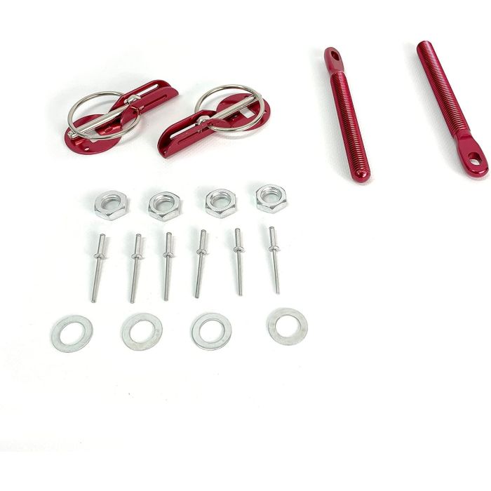 Cierre de capó OCC Motorsport OCCRC001 Rojo Muelle Cierre de capó OCC Motorsport OCCRC001 Rojo Muelle