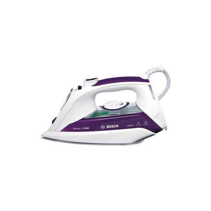 PLANCHA BOSCH SENSIXX DA50 - 2800W - SUPERVAPOR 190G/MIN - SUELA CERANIUM GLISSEE - SISTEMA ANTICAL - REGULADOR VAPOR - DEPOSITO 350ML 2 PLANCHA BOSCH SENSIXX DA50 - 2800W - SUPERVAPOR 190G/MIN - SUELA CERANIUM GLISSEE - SISTEMA ANTICAL - REGULADOR VAPOR - DEPOSITO 350ML 2