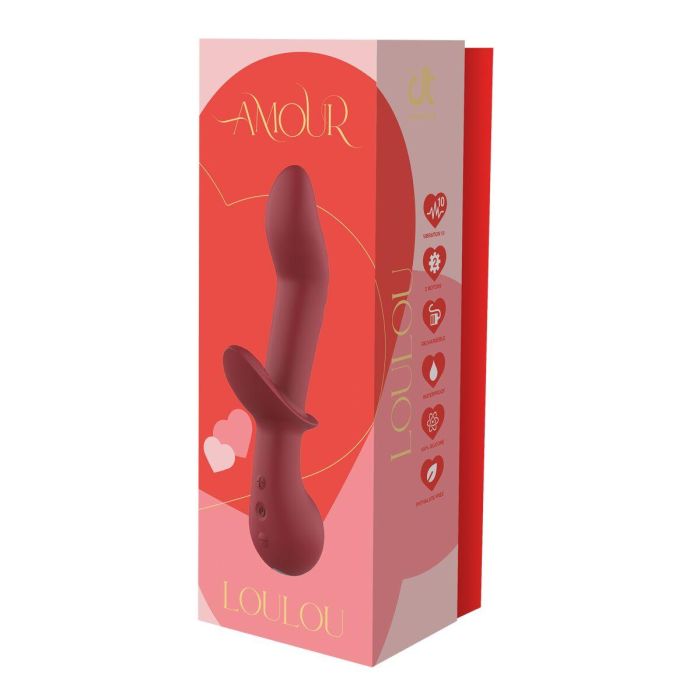 Vibrador Punto G Dream Toys Amour Rojo 1 Vibrador Punto G Dream Toys Amour Rojo 1