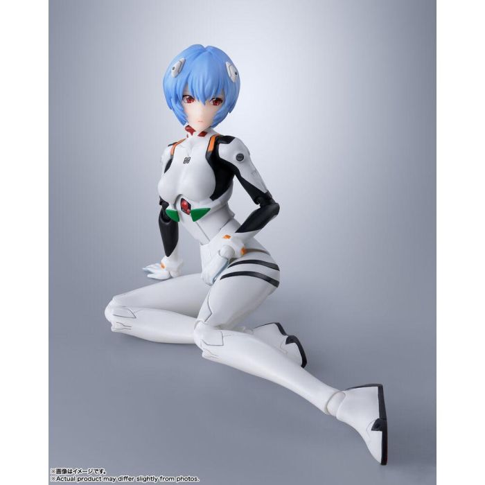 Figura S.H. Figuarts Rei Ayanami Neon Genesis Evangelion 14cm 3