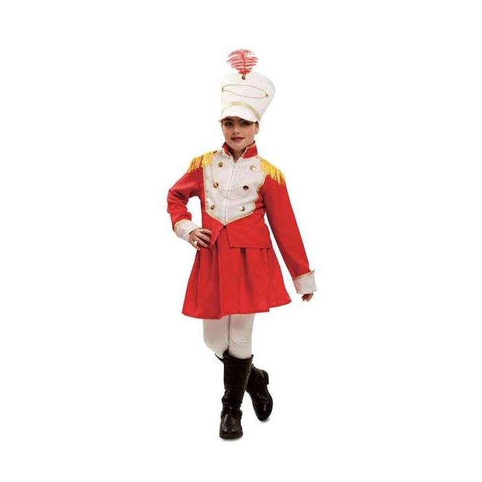 Disfraz majorette 5-6 años (sombrero, chaqueta y falda) Disfraz majorette 5-6 años (sombrero, chaqueta y falda)