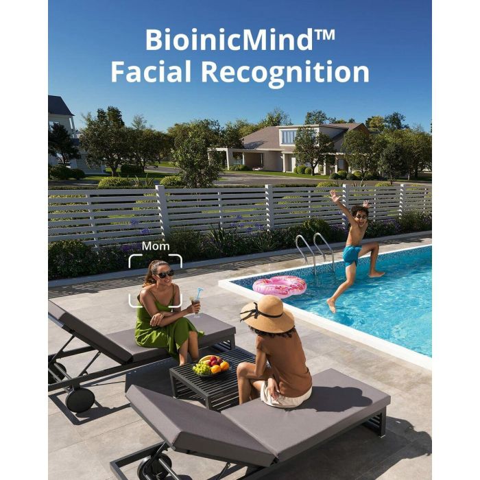 Eufy T88713W1 Cámara de Seguridad IP 4K UHD Solar con IA BionicMind, Visión Nocturna Color y Audio 2 Vías para Exterior - Pack 2 Unidades 30 Eufy T88713W1 Cámara de Seguridad IP 4K UHD Solar con IA BionicMind, Visión Nocturna Color y Audio 2 Vías para Exterior - Pack 2 Unidades 30