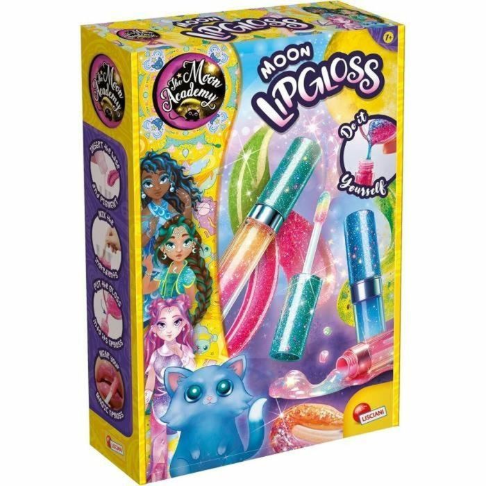 THE MOON ACADEMY LIS8008324110643 - Kit de ocio creativo Brillo de labios con componentes y frascos de brillo de labios