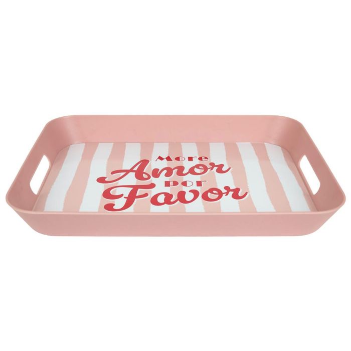 Home Deco Factory Bandeja Dolce Vita Polipropileno 41x32 cm 4 Home Deco Factory Bandeja Dolce Vita Polipropileno 41x32 cm 4