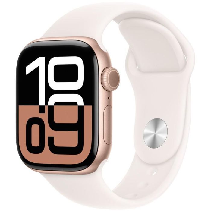 APPLE MXLP3ZM/A Correa Deportiva Light Blush M/L para Apple Watch 38mm 40mm 41mm 42mm de Fluoroelastómero 1 APPLE MXLP3ZM/A Correa Deportiva Light Blush M/L para Apple Watch 38mm 40mm 41mm 42mm de Fluoroelastómero 1