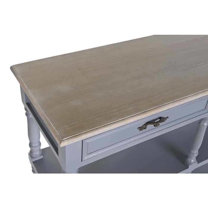 DKD Home Decor Buffet Tradicional Victoria Gris Natural 117 x 39 x 89 cm Paulownia MDF 1