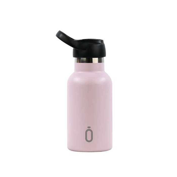 Botella Térmica Safta Rosa empolvado Rosa Silicona Acero Inoxidable 3