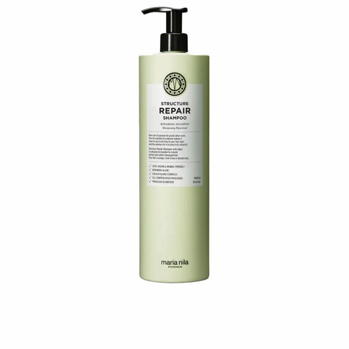 Maria Nila Structure Repair Champú Reparador para Cabello Dañado 1000 ml Maria Nila Structure Repair Champú Reparador para Cabello Dañado 1000 ml