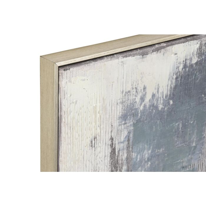 DKD Home Decor Cuadro Abstracto Gris Blanco Lienzo PS 60 x 80 x 3.5 cm (2 Unidades) 1 DKD Home Decor Cuadro Abstracto Gris Blanco Lienzo PS 60 x 80 x 3.5 cm (2 Unidades) 1