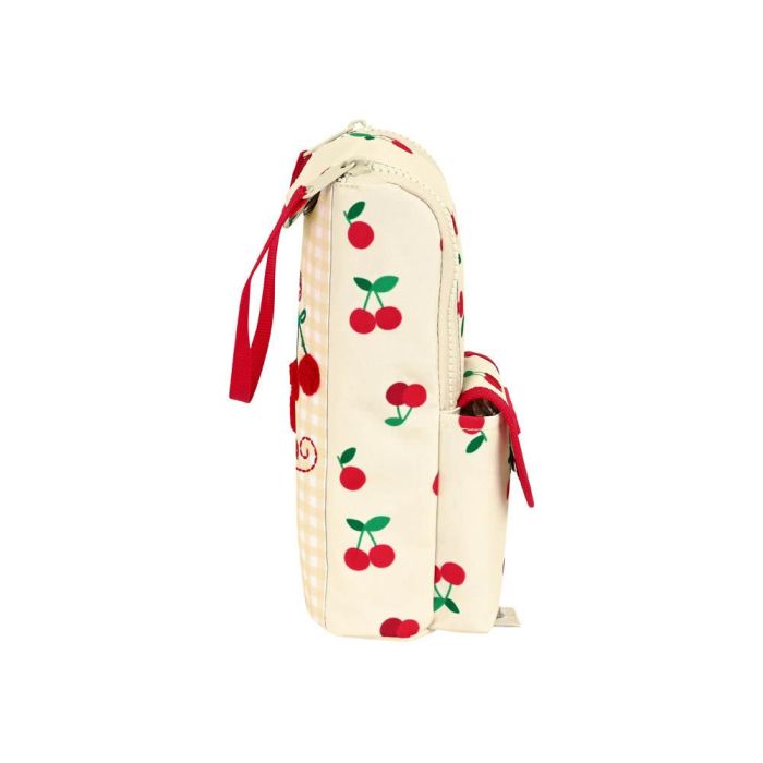 Estuche Escolar Safta Cherry Beige (6 x 21 x 6 cm) 2