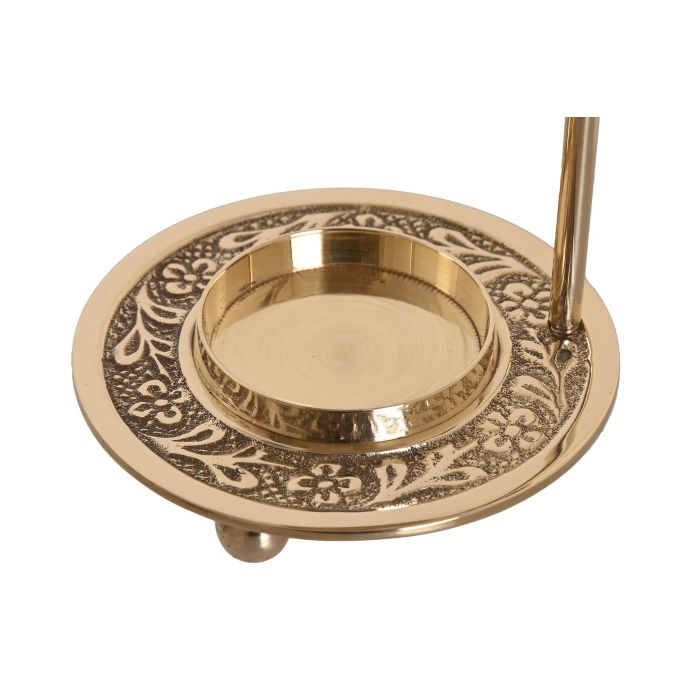 Soporte Incienso Arabe DKD Home Decor Dorado Plateado 8 x 10 x 8 cm (4 Unidades) 2