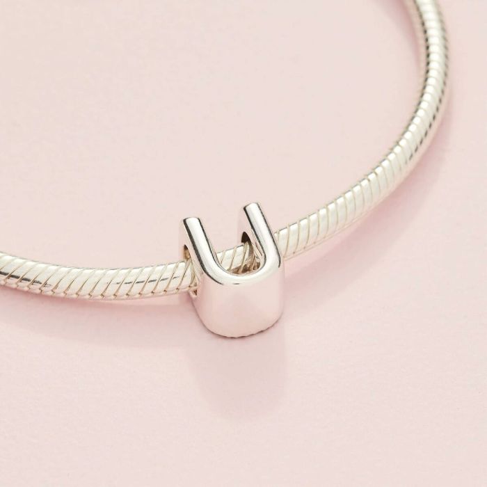 Abalorio Mujer Pandora LETTER T SILVER Plateado 2 Abalorio Mujer Pandora LETTER T SILVER Plateado 2