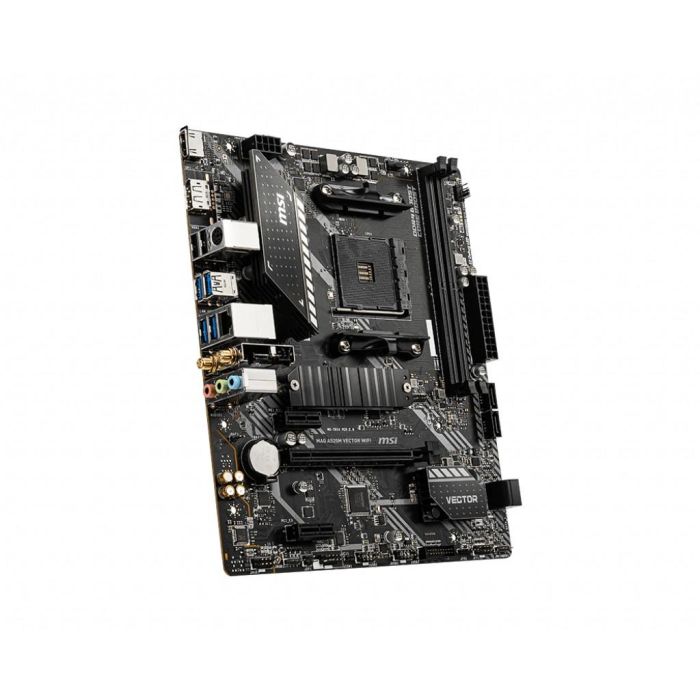 MSI MAG A520M VECTOR WiFi Placa Base Micro ATX AMD A520 Zócalo AM4 para AMD Ryzen 3000 Series 2