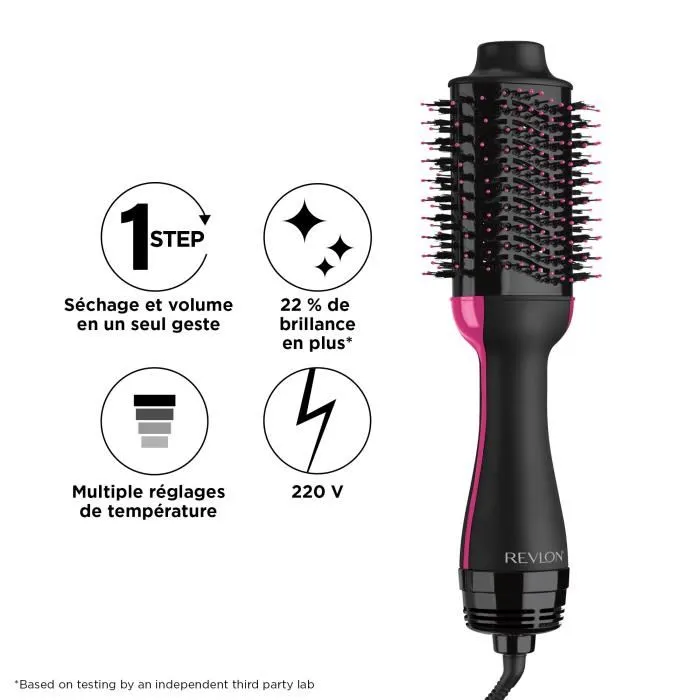 Revlon Cepillo Secador Moldeador ONE-STEP VOLUMISSER RVDR5222E, Aporta Volumen y Brillo con Tecnología Iónica, 1 unidad 2