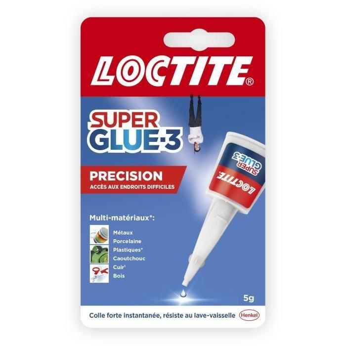 Loctite AUC3178046616183 Adhesivo Cianoacrilato Superglue-3P Precisión Botella 5g