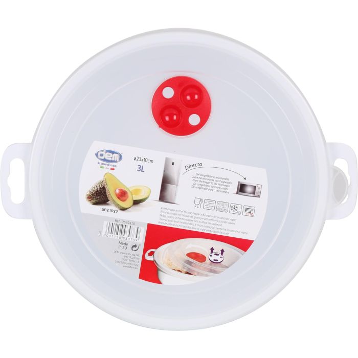 Fiambrera para microondas 3L - Dem (12 Unidades) 3 Fiambrera para microondas 3L - Dem (12 Unidades) 3