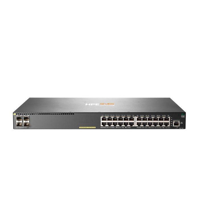 Aruba 2930F 24G PoE+ 4SFP+ Switch Gestionado L3 Gigabit Ethernet Montaje en Rack 1U - HPE Aruba Networking