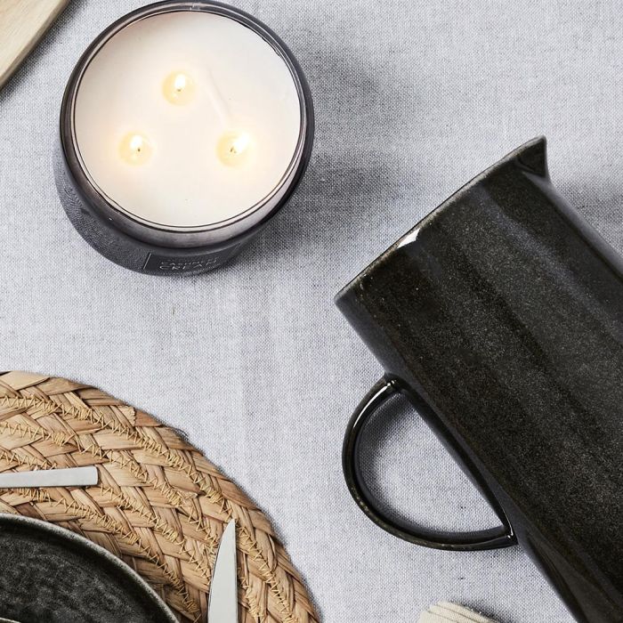 Home Deco Factory Jarra 1,5 L Tokyo Agua Mesa Elegante Crudo Natural 18x13 cm H.21,5 cm 3