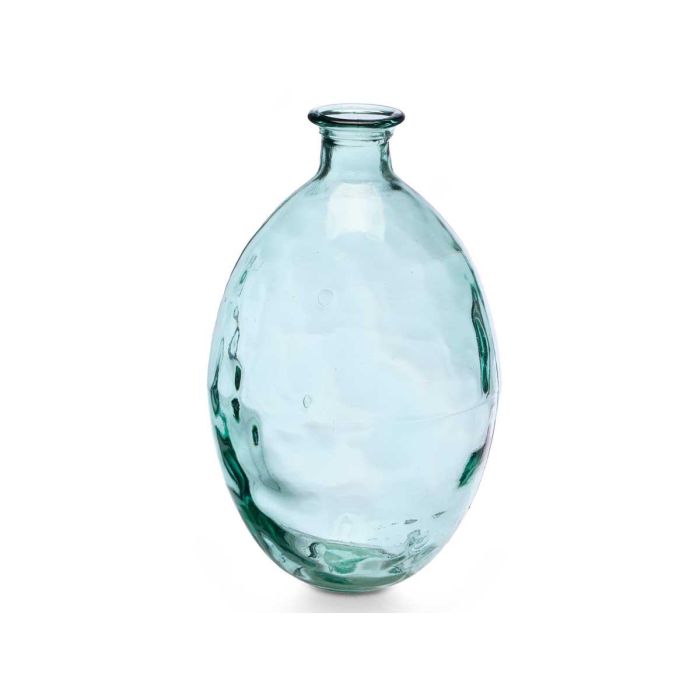 Jarron Vidrio Reciclado Rayado 40 Cm 12 L Giftdecor 1 Jarron Vidrio Reciclado Rayado 40 Cm 12 L Giftdecor 1