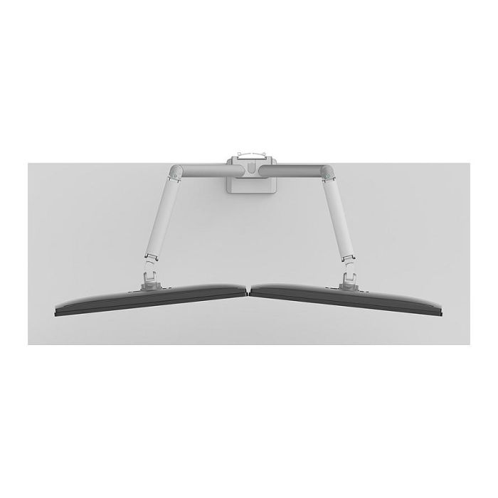 Neomounts DS70-250SL2 Brazo para 2 Monitores hasta 32" y 9kg, Soporte de Escritorio con Resorte de Gas, Plata 6