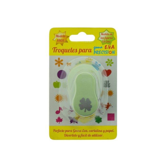 Taladro Goma Eva Precision 1,6 Cm. Trebol