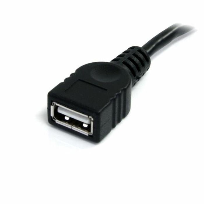Cable USB Startech USBEXTAA6BK USB A Negro 1