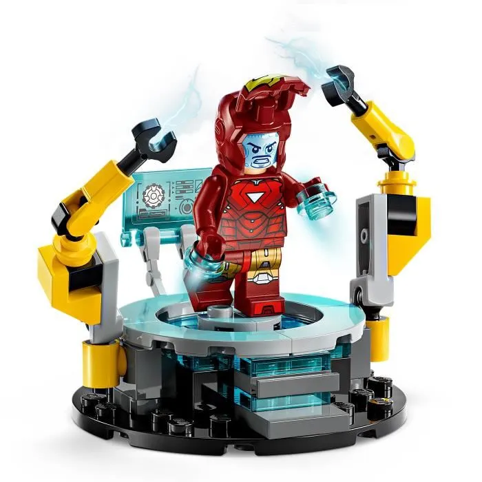 Lego Marvel 76315 Laboratorio de Iron Man: Salón de Armaduras - Juguete para Niños de 8 Años 3