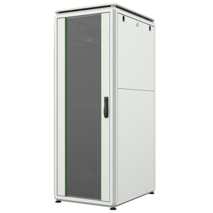 Lanview Rack Cabinet 19" 32U para Servidores y Cableado 600x800mm, Puertas de Cristal y Metal, Paneles Laterales Desmontables 0 Lanview Rack Cabinet 19" 32U para Servidores y Cableado 600x800mm, Puertas de Cristal y Metal, Paneles Laterales Desmontables 0