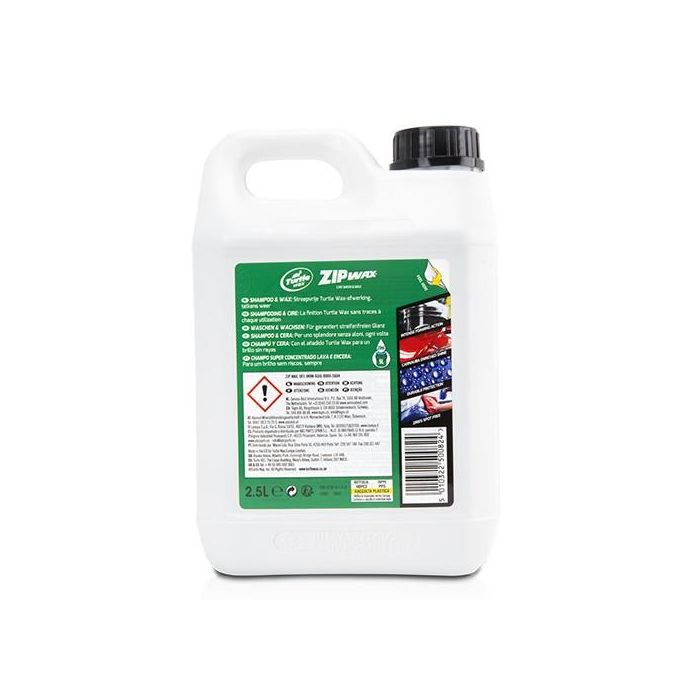 Champú Zip Wax 2.5 Ltr Con Cera Cs4 TW52882 1 Champú Zip Wax 2.5 Ltr Con Cera Cs4 TW52882 1