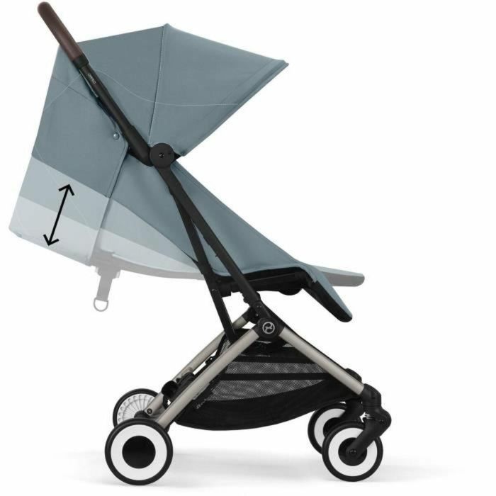 Cybex CYB4063846512614 Cochecito Orfeo ultracompacto, cómodo, 4 ruedas - Azul Tormenta 4 Cybex CYB4063846512614 Cochecito Orfeo ultracompacto, cómodo, 4 ruedas - Azul Tormenta 4