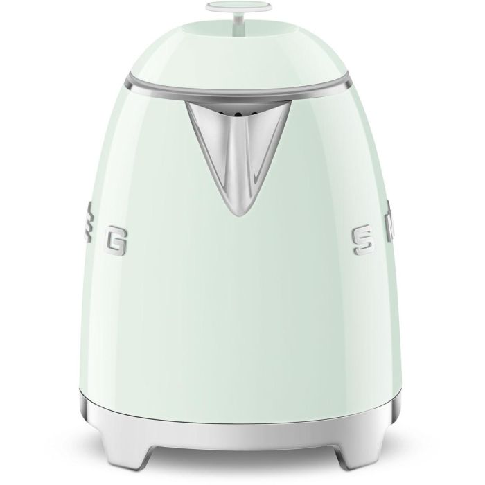Smeg KLF05PGEU Mini Tetera Eléctrica 0.8L 1400W Verde Pastel Acero Inoxidable con Filtrado 1