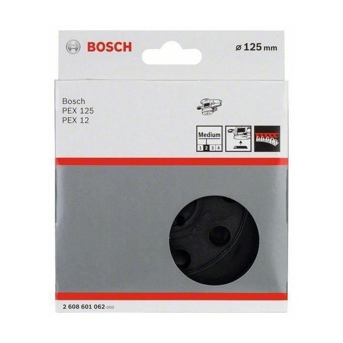 Bosch PEX300 / 400 AE Plato de Lijado Suave de Dureza Media 1