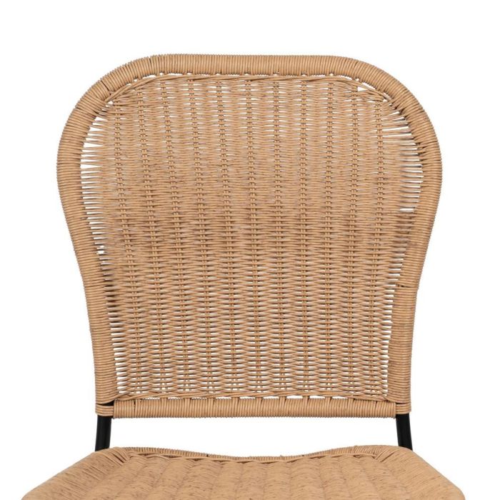 Taburete Natural Pe-Acero Salón 59 X 59 X 116,50 cm