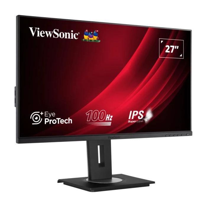 Viewsonic VG2748a Monitor Profesional LED IPS 27" (68.6cm) Full HD (1920x1080) 5ms Negro, Altavoces, USB, Ajuste Altura 1
