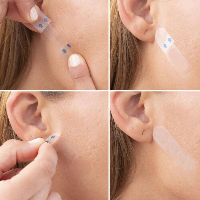 Parches de Lifting Facial Adhesivos Invisibles Liftrik InnovaGoods 40 unidades 11 Parches de Lifting Facial Adhesivos Invisibles Liftrik InnovaGoods 40 unidades 11