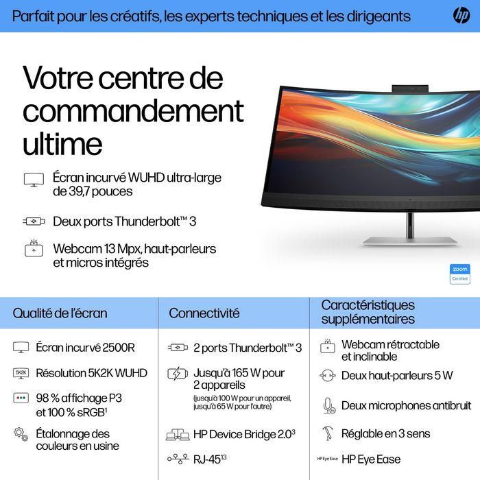 HP Series 7 Pro 39.7 inch 5K2K Conferencing Monitor-740pm 14 HP Series 7 Pro 39.7 inch 5K2K Conferencing Monitor-740pm 14