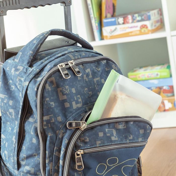 Set de Bolsas Reutilizables Herméticas Zags InnovaGoods 6 Unidades 9 Set de Bolsas Reutilizables Herméticas Zags InnovaGoods 6 Unidades 9