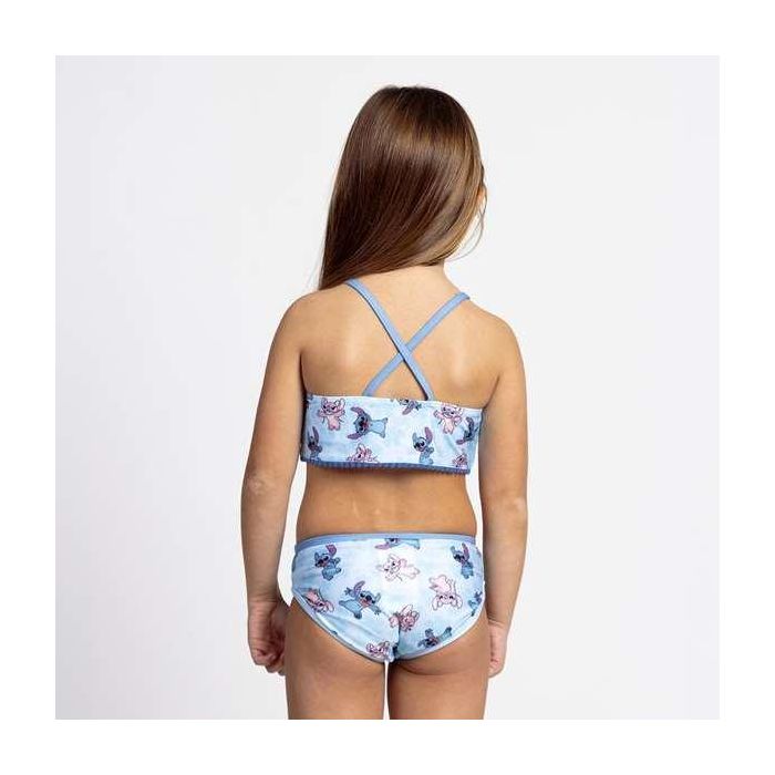 Bikini-Braga Para Niñas Stitch Azul 8 Años 3 Bikini-Braga Para Niñas Stitch Azul 8 Años 3