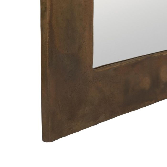 Espejo Oro Viejo Aluminio Decoración 100 X 2 X 220 cm