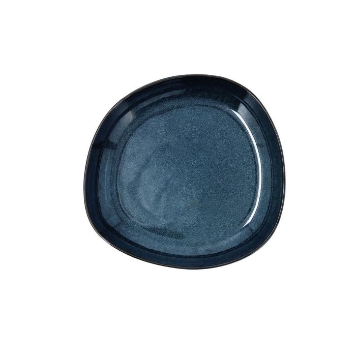 Bidasoa Ikonic Plato Hondo Cerámico Azul con Relieves - Pack 6 Unidades - 20,5x19,5x3,3 cm - Apto Lavavajillas y Microondas 0 Bidasoa Ikonic Plato Hondo Cerámico Azul con Relieves - Pack 6 Unidades - 20,5x19,5x3,3 cm - Apto Lavavajillas y Microondas 0