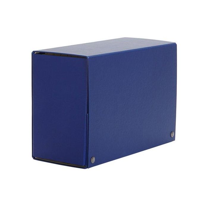 Pardo Carpeta Proyectos Extra Folio Lomo 120 mm Cartón Forrado Compacto 1.9 mm Azul con Broche