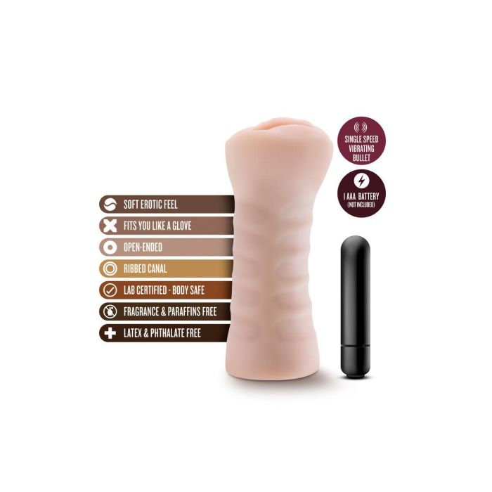 Masturbador Masculino Blush Ashley Carne 4 Masturbador Masculino Blush Ashley Carne 4