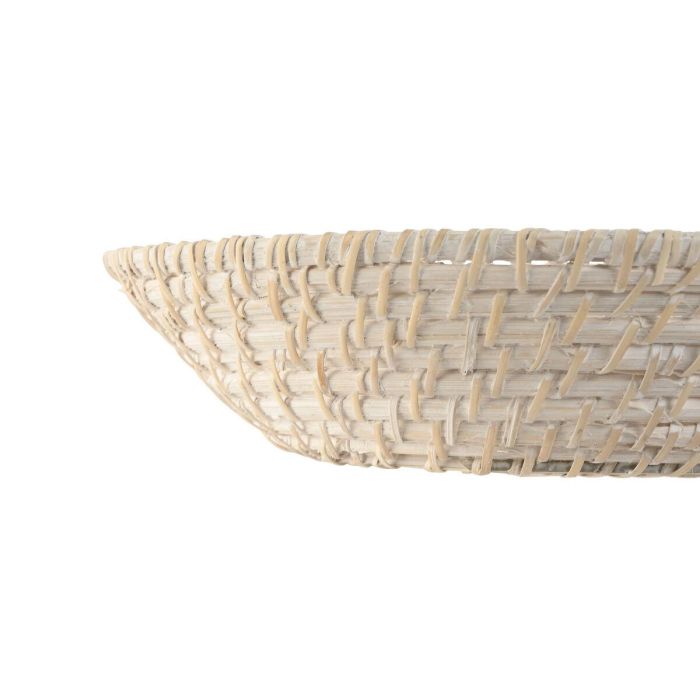 Centro Mesa Balines DKD Home Decor Blanco Natural 35 x 8 x 35 cm Set de 2 1 Centro Mesa Balines DKD Home Decor Blanco Natural 35 x 8 x 35 cm Set de 2 1