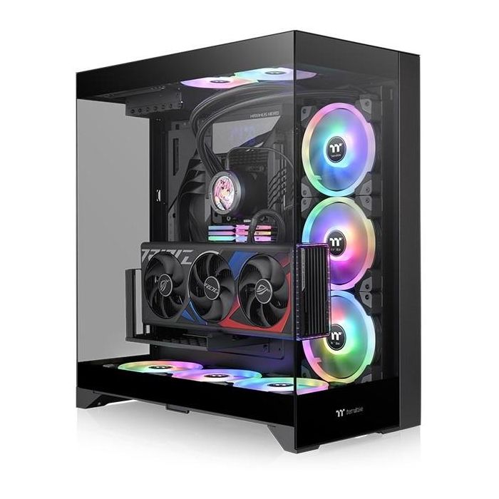 Thermaltake Midi Tower CTE E550 TG Negro
