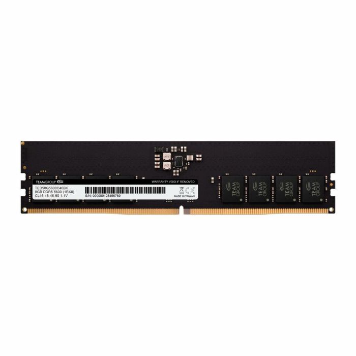 Team Group ELITE TED58G5600C4601 módulo de memoria 8 GB 1 x 8 GB DDR5 5600 MHz 6 Team Group ELITE TED58G5600C4601 módulo de memoria 8 GB 1 x 8 GB DDR5 5600 MHz 6