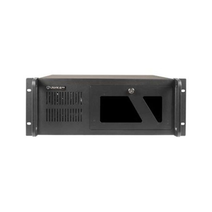 Caja Rack Unykach 4 Unidades 19 Pulgadas Negro 1 Caja Rack Unykach 4 Unidades 19 Pulgadas Negro 1