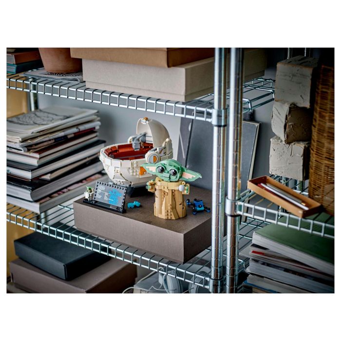 Lego Star Wars 75403 The Mandalorian Grogu y su cochecito - Set de construcción 10 años